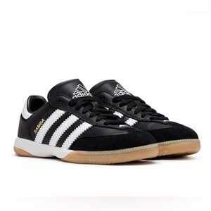 Adidas Samba MN Suede-Trimmed Leather US12